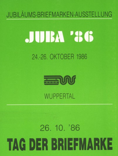 Juba '86 und Tag der Briefmarke